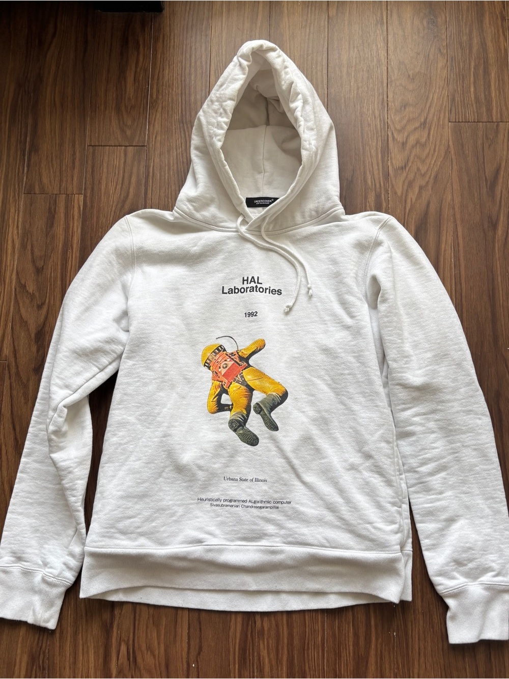 Undercover Jun Takahashi Hal Laboratories Graphic Print Crew Neck Hoodie Size 4